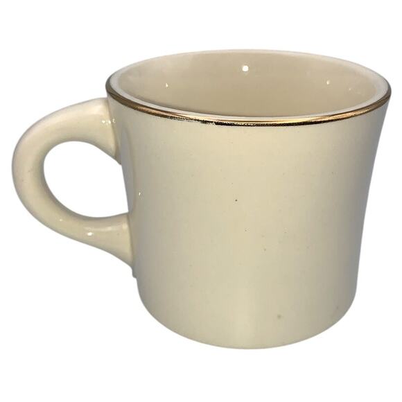 Vintage Boy Scouts of America Region 5 V Gold Rim Ceramic Coffee Mug - Picture 3 of 8